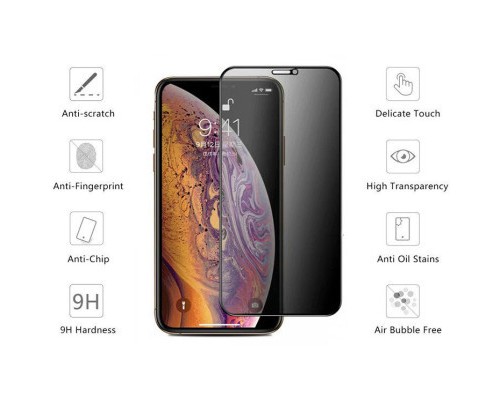 Скло захисне Drobak Anti Spy iPhone 11 Apple (464663)