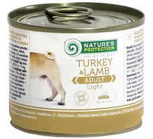 Консерви для собак Nature's Protection Adult Light Turkey&Lamb 200 г (KIK24519)
