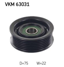 Ролик натягувача ременя SKF VKM 63031