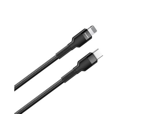 Дата кабель USB-C to Lightning 0.3m 3А black ColorWay (CW-CBPDCL054-BK)