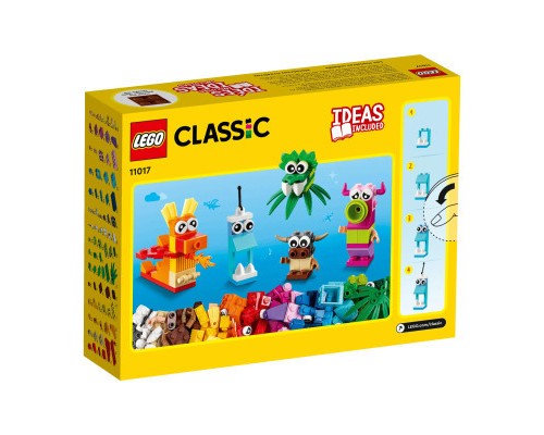 Конструктор LEGO Classic Оригінальні монстри 140 деталей (11017)