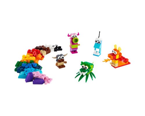 Конструктор LEGO Classic Оригінальні монстри 140 деталей (11017)