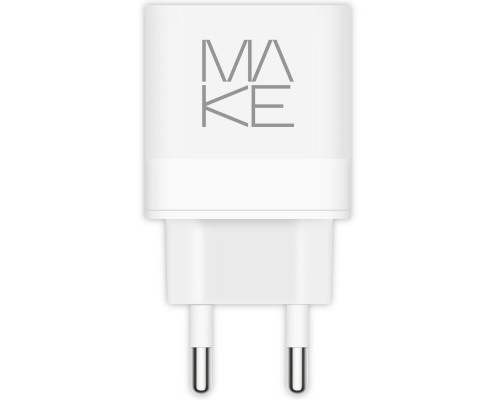 Зарядний пристрій MAKE 45W PD+QC White (MCW-325PWH)