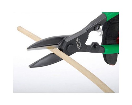 Ножиці по металу Toptul прямий різ 255 мм (SBAK1010)