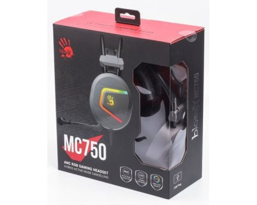 Навушники A4Tech Bloody MC750 Grey