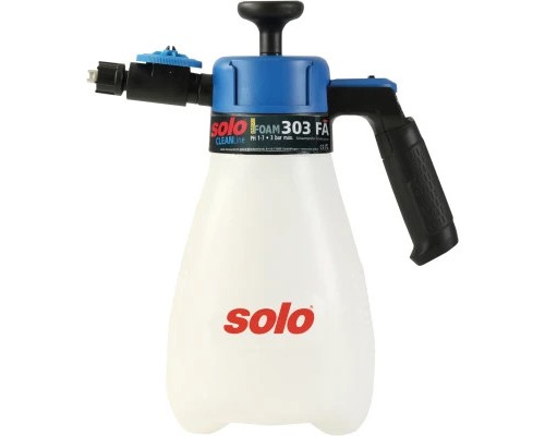 Обприскувач Solo ручний, 1.25 л, поршневий, тиск 3 бар, вага 0.45 кг (303FA)