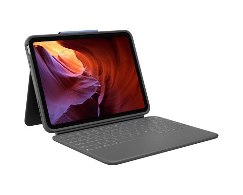 Чохол до планшета Logitech Rugged Folio - GRAPHITE - UK (L920-009319)