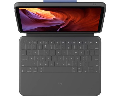 Чохол до планшета Logitech Rugged Folio - GRAPHITE - UK (L920-009319)