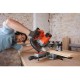 Торцювальна пила Black&Decker 1600 Вт, диск 216х30 мм, 4800 об/хв, XPS, вага 12 кг (BES700)