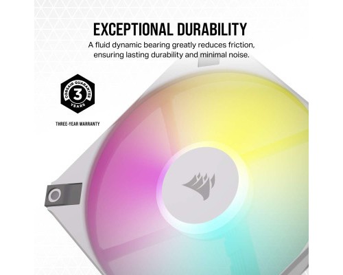 Кулер до корпусу Corsair iCUE AF120 RGB Slim White (CO-9050164-WW)