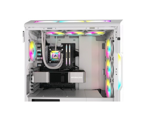 Кулер до корпусу Corsair iCUE AF120 RGB Slim White (CO-9050164-WW)