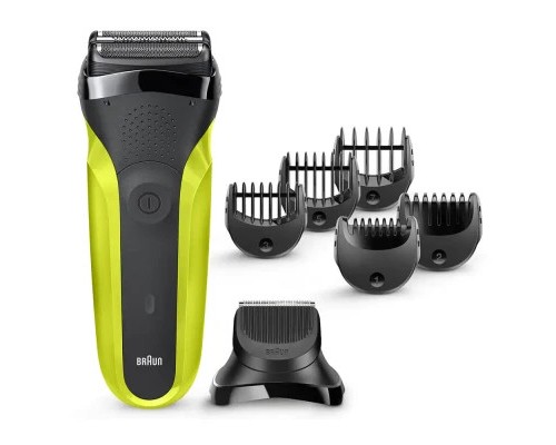 Електробритва Braun Series 3 300BT 5408 black/green