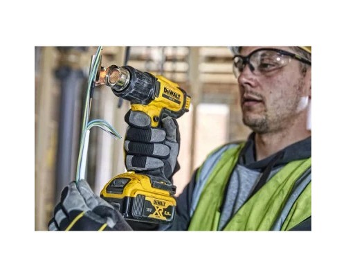 Будівельний фен DeWALT 18В, 290 - 530 °C, 0.5 кг (без АКБ та ЗП) (DCE530N)