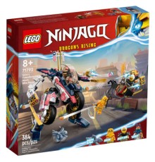 Конструктор LEGO Ninjago Перегоновий робобайк-трансформер Сори 384 деталей (71792)