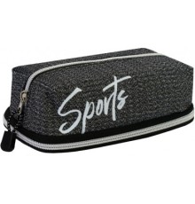 Пенал Cool For School 2 відділення Сірий (CF87175)