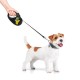 Повідець для собак WAUDOG R-leash Дім світловідбиваюча стрічка S 5 м (8124-0230-01)