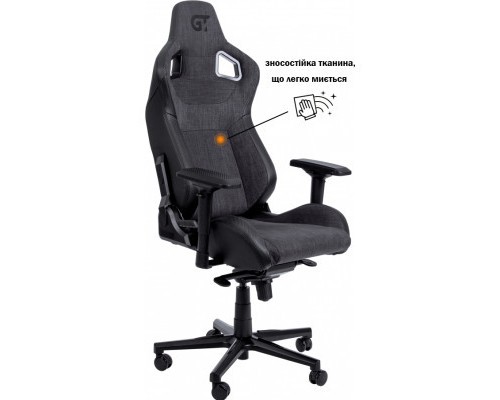 Крісло ігрове GT Racer X-8005 Dark Gray/Black