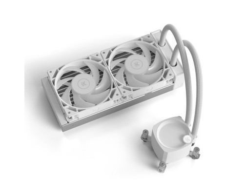 Система рідинного охолодження Ekwb EK-Nucleus AIO CR240 Lux D-RGB - White (3831109897843)
