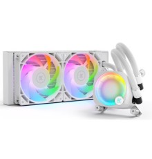Система рідинного охолодження Ekwb EK-Nucleus AIO CR240 Lux D-RGB - White (3831109897843)