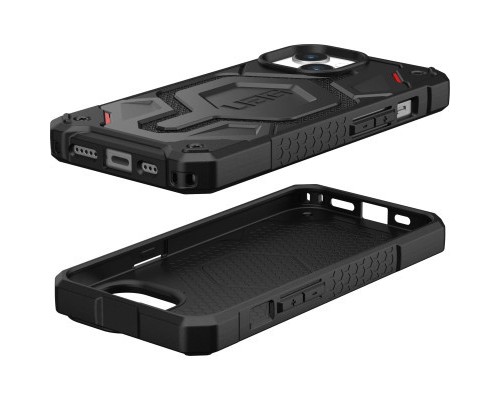 Чохол до мобільного телефона UAG Apple iPhone 15 Monarch Pro Magsafe, Kevlar Black (114219113940)