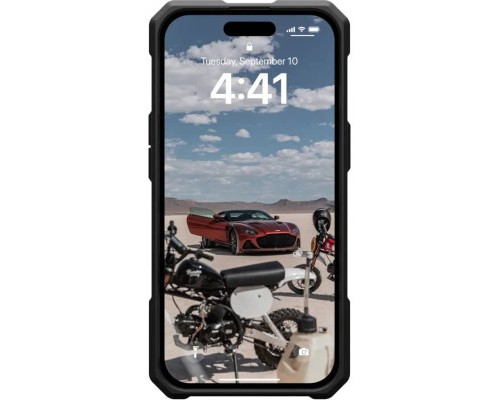 Чохол до мобільного телефона UAG Apple iPhone 15 Monarch Pro Magsafe, Kevlar Black (114219113940)