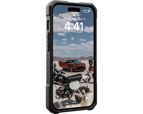 Чохол до мобільного телефона UAG Apple iPhone 15 Monarch Pro Magsafe, Kevlar Black (114219113940)