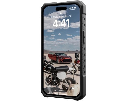Чохол до мобільного телефона UAG Apple iPhone 15 Monarch Pro Magsafe, Kevlar Black (114219113940)