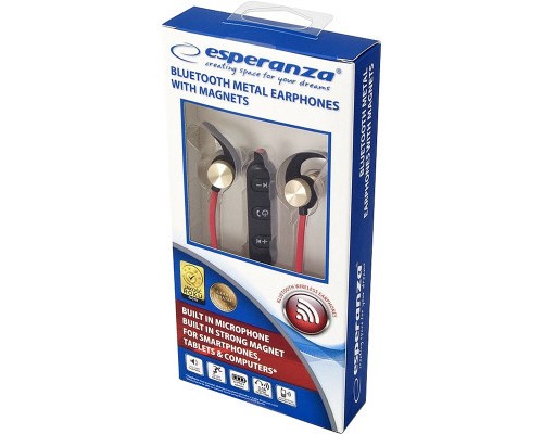 Навушники Esperanza Magnetic Metal Copper (EH186L)