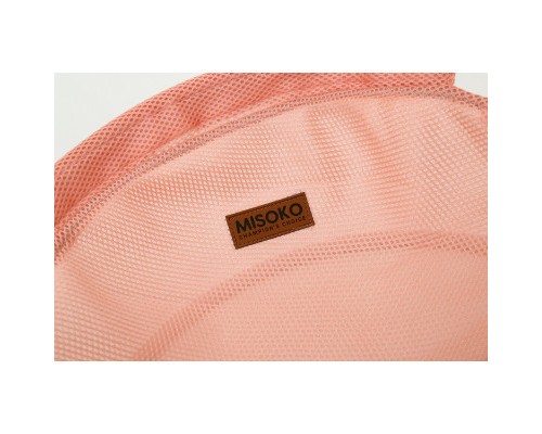 Лежак для тварин MISOKO&CO Pet bed round 45x45x22 см pink (HOOP31834)