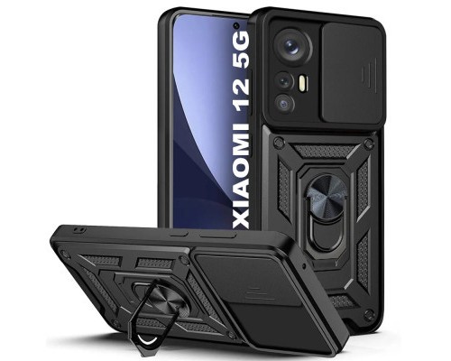 Чохол до мобільного телефона BeCover Military Xiaomi 12 5G Black (710019)