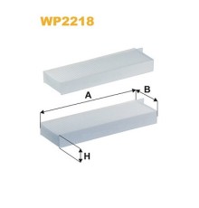 Фільтр салону Wixfiltron WP2218