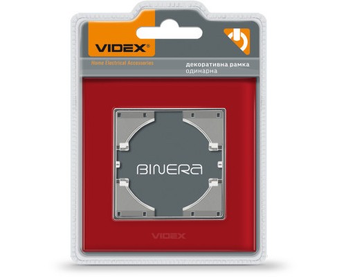 Рамка Videx VF-BNFRG1H-RD