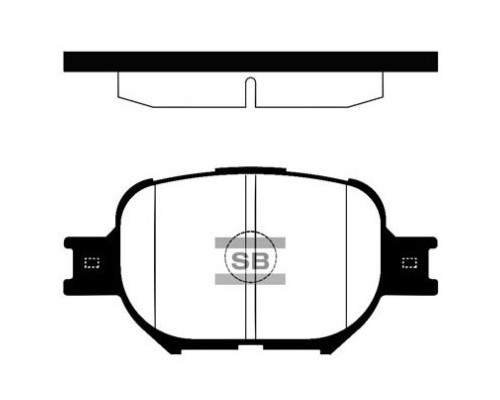 Гальмівні колодки HI-Q SP1272