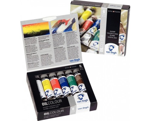 Олійні фарби Royal Talens Van Gogh Starter set 6 кольорів 20 мл (8712079231392)
