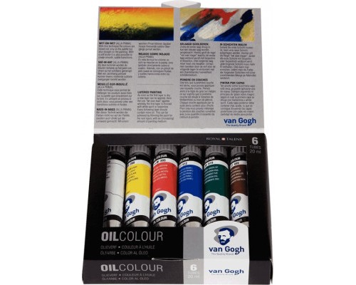 Олійні фарби Royal Talens Van Gogh Starter set 6 кольорів 20 мл (8712079231392)