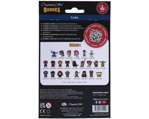 Набір для творчості Crystal Art Йода (CAFGR-SWS005)