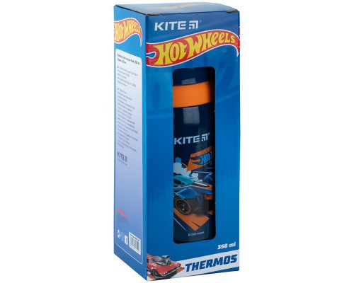 Поїльник-непроливайка Kite Термос 350 мл, Hot Wheels (HW24-301)
