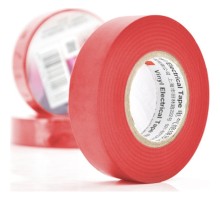 Ізоляційна стрічка 3M 0.15мм x 18мм x 20м Red, от -10°С до +80°С (0,15мм*18мм*20м_R)