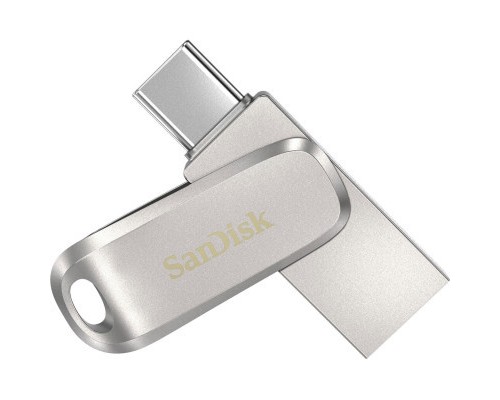 USB флеш накопичувач SanDisk 1TB Ultra Dual Luxe Silver USB 3.2/Type-C (SDDDC4-1T00-G46) 