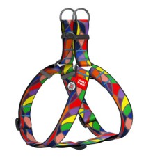 Шлея для собак WAUDOG Nylon з QR паспортом 