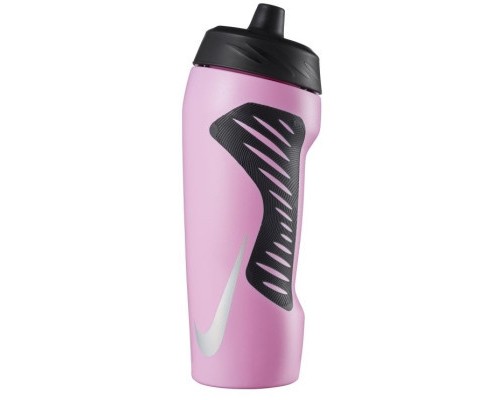 Пляшка для води Nike Hyperfuel Bottle 24 OZ рожевий, чорний 709 мл N.000.3524.682.24 (887791323163)
