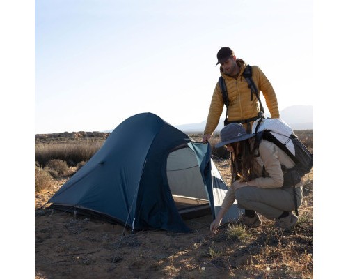 Намет Naturehike надлегкий одномісний Cloud Up 1 Updated NH18T010-T 20D темно-синій (6927595783276)