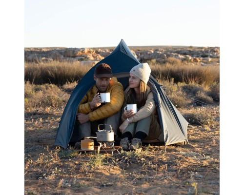 Намет Naturehike надлегкий одномісний Cloud Up 1 Updated NH18T010-T 20D темно-синій (6927595783276)