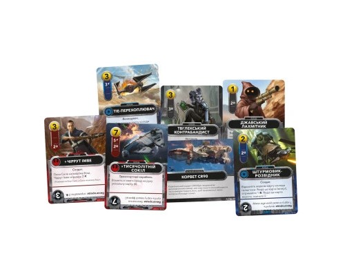 Настільна гра Geekach Games Зоряні війни. Колодобудівна гра (Star Wars: The Deckbuilding Game) (укр.) (GKCH168SW)