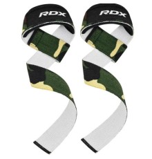 Кистьові лямки RDX W1 Gym Single Strap Camo Green Plus (WAN-W1CGN+)