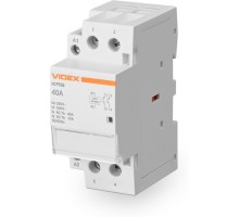 Контактор Videx 2п 40А 2НВ VF-RS-MC2O-40 RESIST