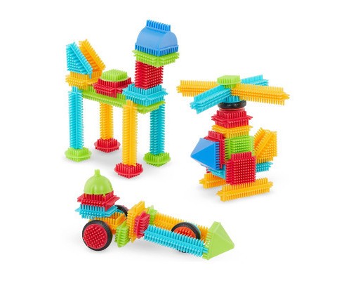 Конструктор Battat серії Bristle Blocks - Будівельник, 56 деталей (BT3070Z)