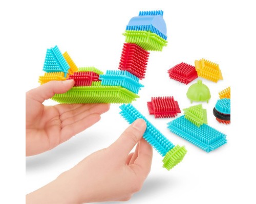 Конструктор Battat серії Bristle Blocks - Будівельник, 56 деталей (BT3070Z)