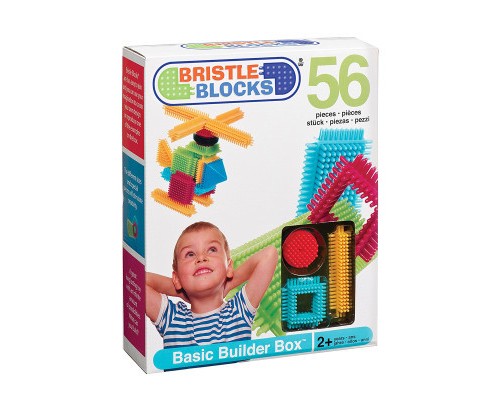 Конструктор Battat серії Bristle Blocks - Будівельник, 56 деталей (BT3070Z)