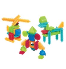 Конструктор Battat серії Bristle Blocks - Будівельник, 56 деталей (BT3070Z)